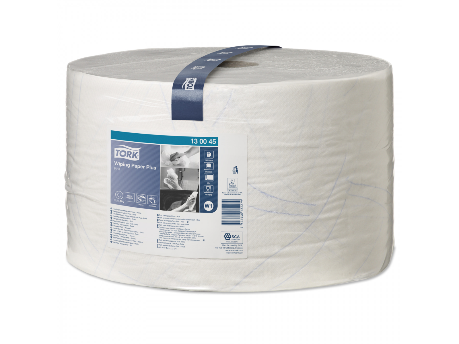 Czyściwo x1 Tork 130045 QD Premium 2W 510mb